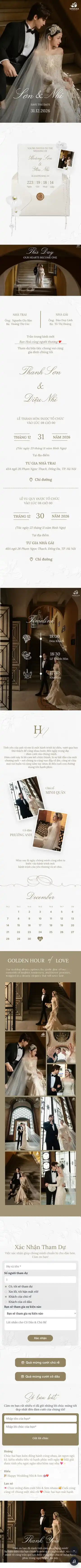 Trang đầu Mẫu thiệp 002