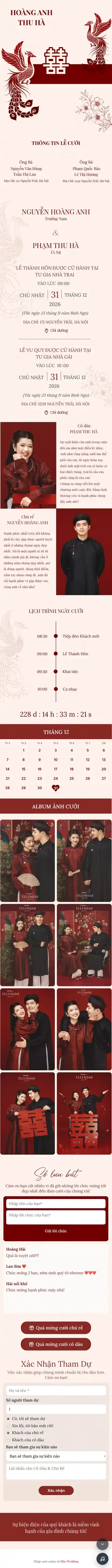 Trang đầu Mẫu thiệp 004