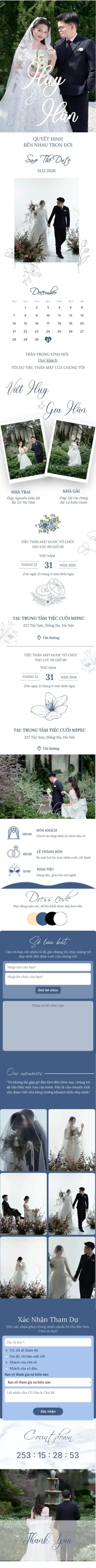 Trang đầu Mẫu thiệp 011